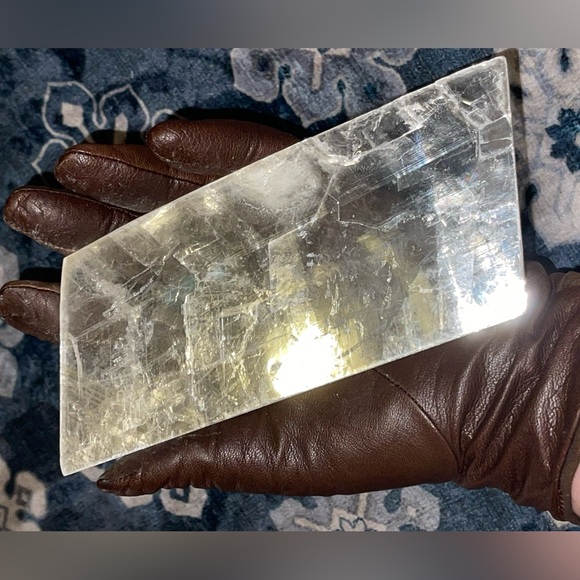 Rectangular Selenite Crystal - Picture 4 of 5